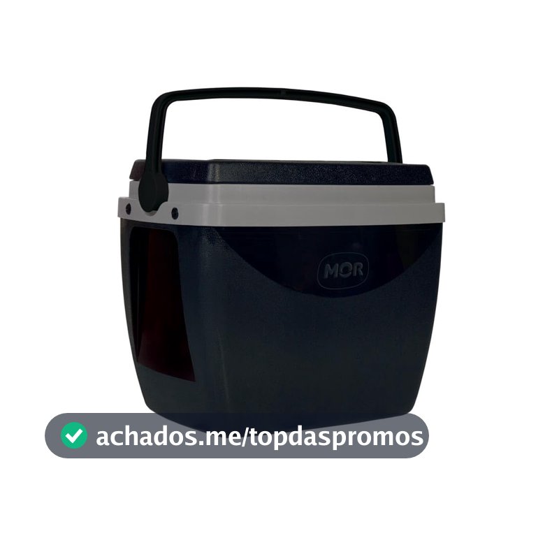 Mor - Caixa Térmica 18 Litros Preta