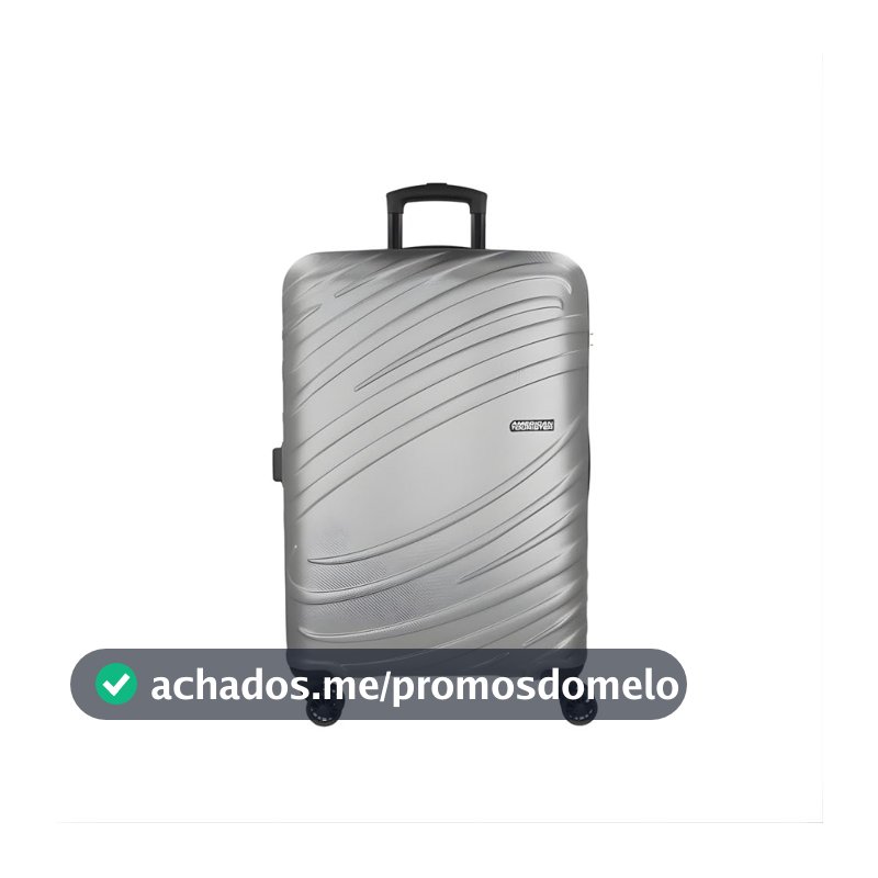 Mala de Viagem American Tourister Tesa 4.0 Spinner Prata Grande