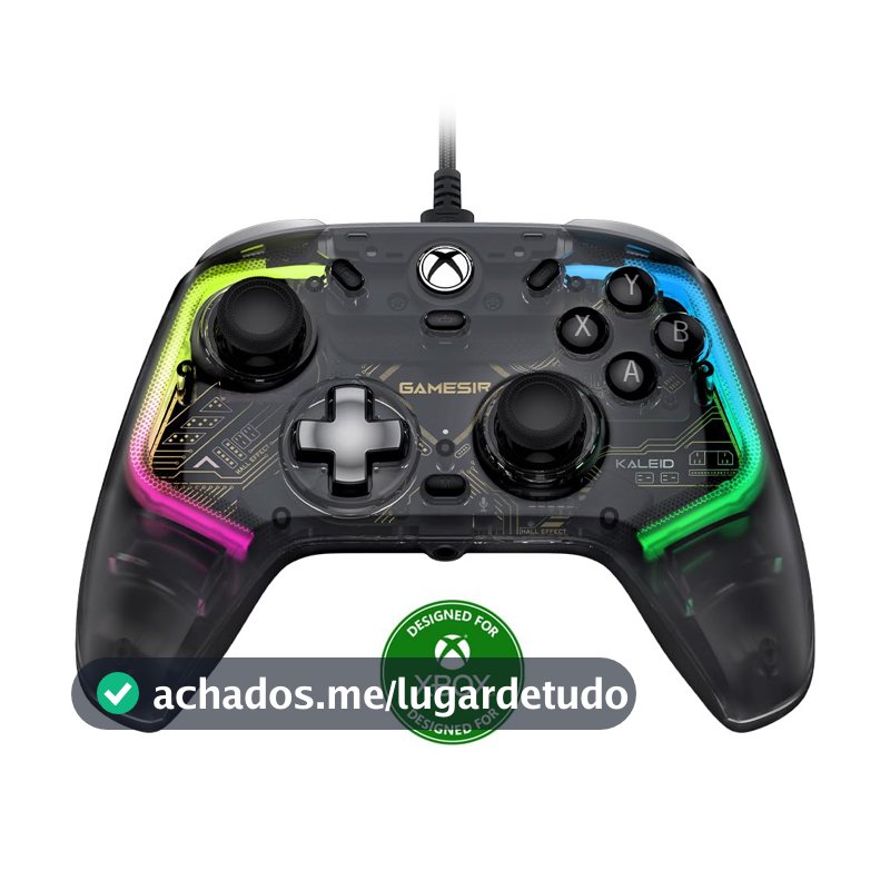 GameSir Kaleid Wired Controller para Xbox com alavancas de efeito Hall e acionadores analógicos