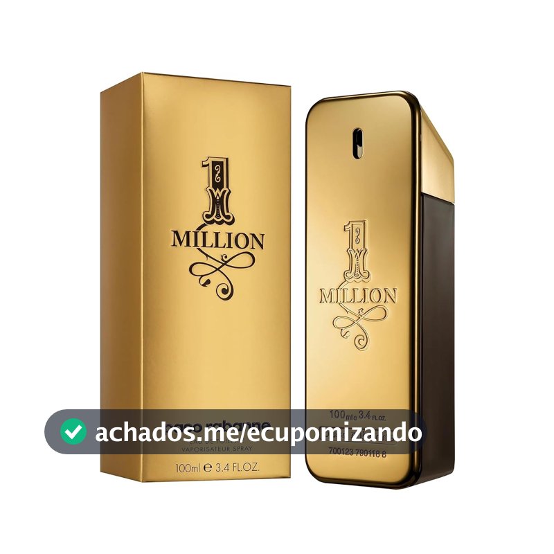 1 Million Paco Rabanne - Perfume Masculino - Eau de Toilette - 100ml