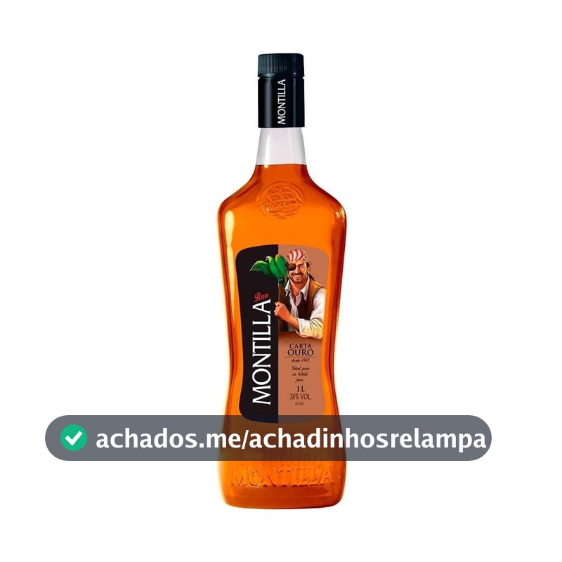 Rum Montilla Ouro - 1 Litro