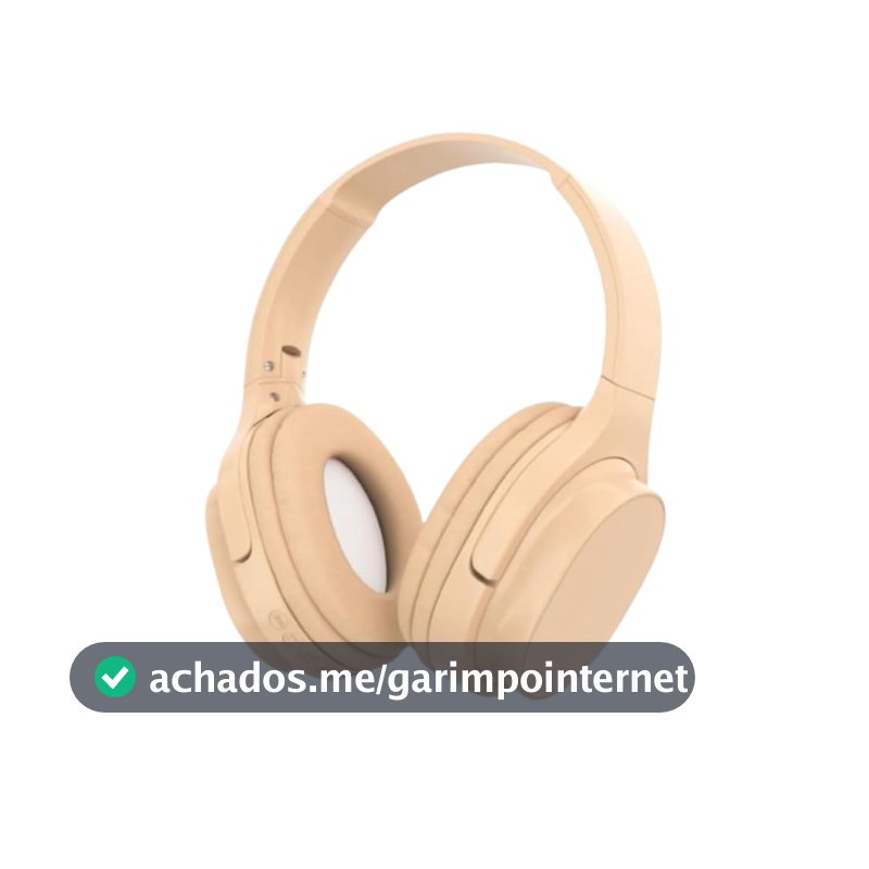 Fone De Ouvido Bluetooth 5.3 Headphone Sem Fio Fone Corrida Academia Com Cancelamento de Ruído On-ear Dobrável Qualidade PREMIUM Appari (Off White)