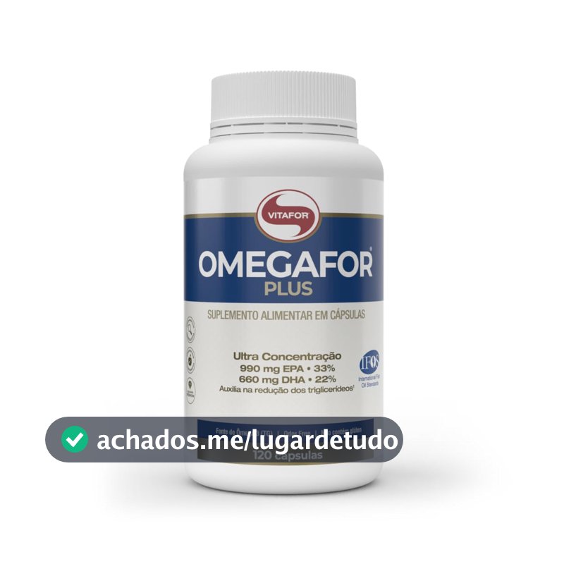 Vitafor - Omegafor Plus- 120 Cápsulas
