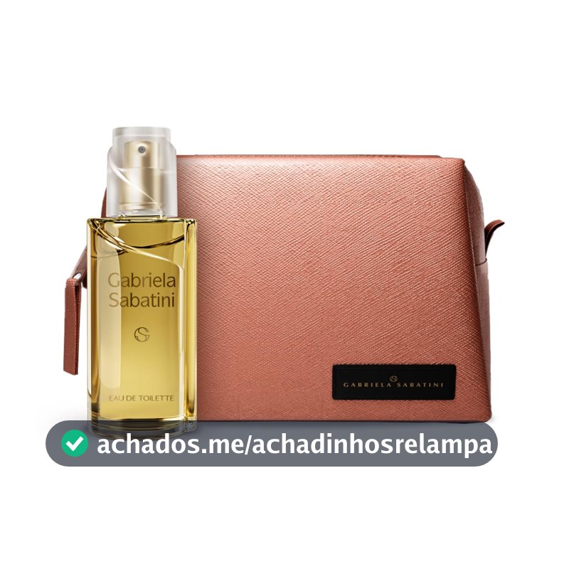 KIT GABRIELA SABATINI EDT 30ML GANHE NECESSAIRE