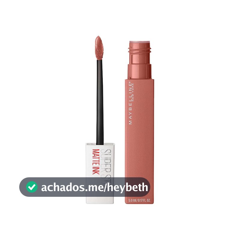 Batom Líquido Maybelline SuperStay Matte Ink, Cor 65, 5ml