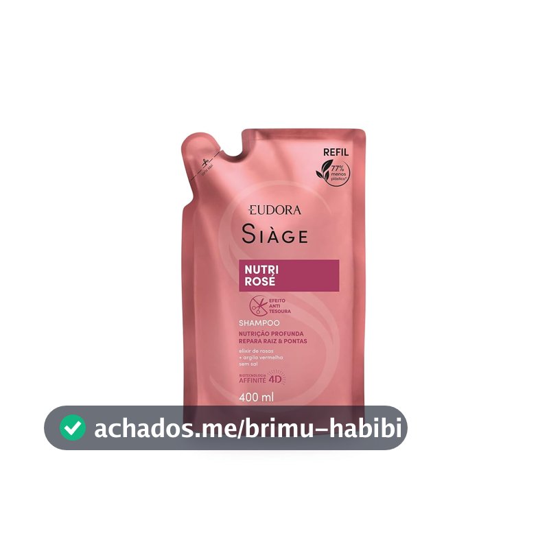 Eudora - Refil Shampoo Siàge Nutri Rosé