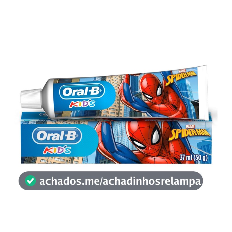 Creme Dental Oral-B Kid's Spiderman 50g