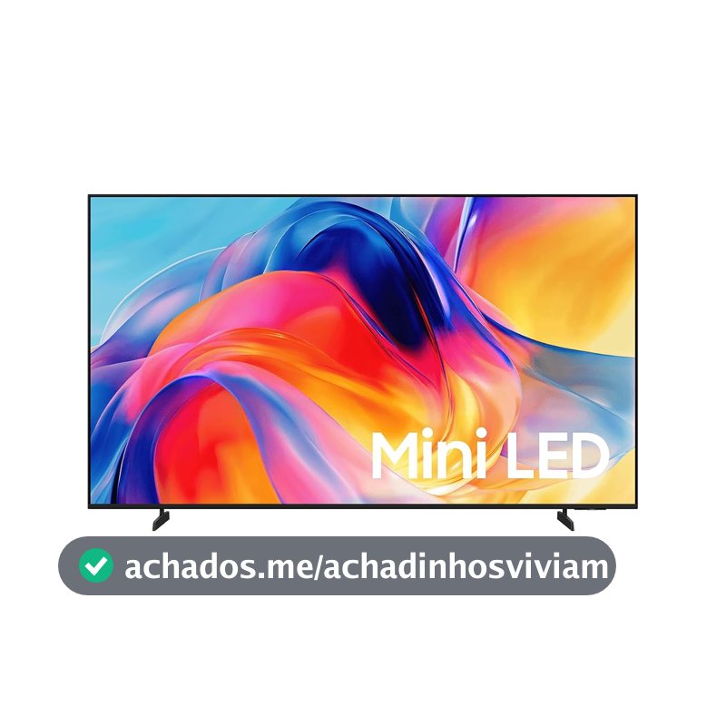 Samsung Smart TV 50" Mini LED 4K M75H 26/2027, Vision AI Companion, Modo Futebol, Xbox Cloud Gaming, Canais Gratuitos, 7 Anos de Atualização