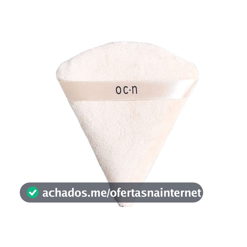 Océane Esponja de Maquiagem Para Acabamento Rosa - Powder Puff