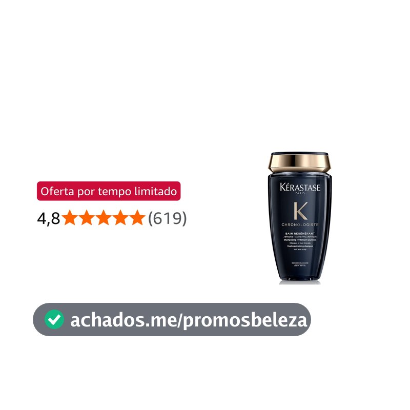 Shampoo Hidratante Regenerador Kérastase Chronologiste Bain Régénérant, 250ml