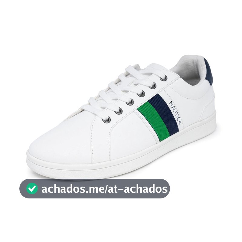 Nautica Men’s Casual Lace-Up Sneakers, Classic Low-Top Fashion Shoes with Sleek Everyday Style