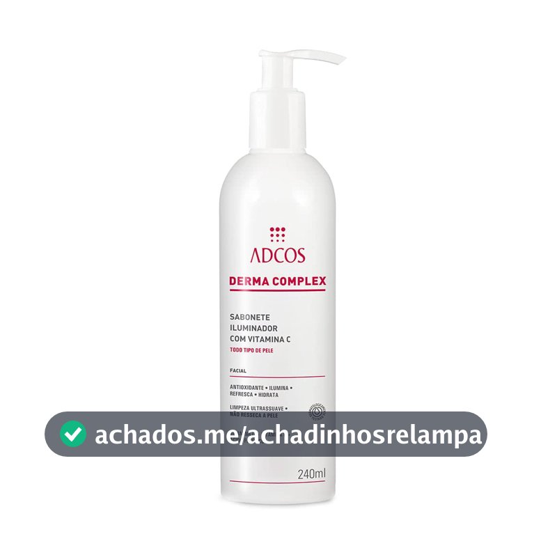 Adcos Derma Complex Sabonete Iluminador com Vitamina C 240ml