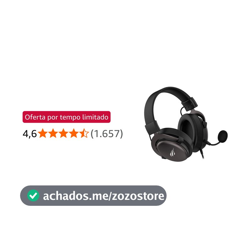Fone De Ouvido Gamer Headset Havit H2015D Pc/Xbox/Ps4/Ps5