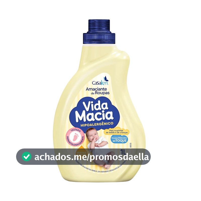 Vida Macia Amaciante Glicerina & Camomila 1L