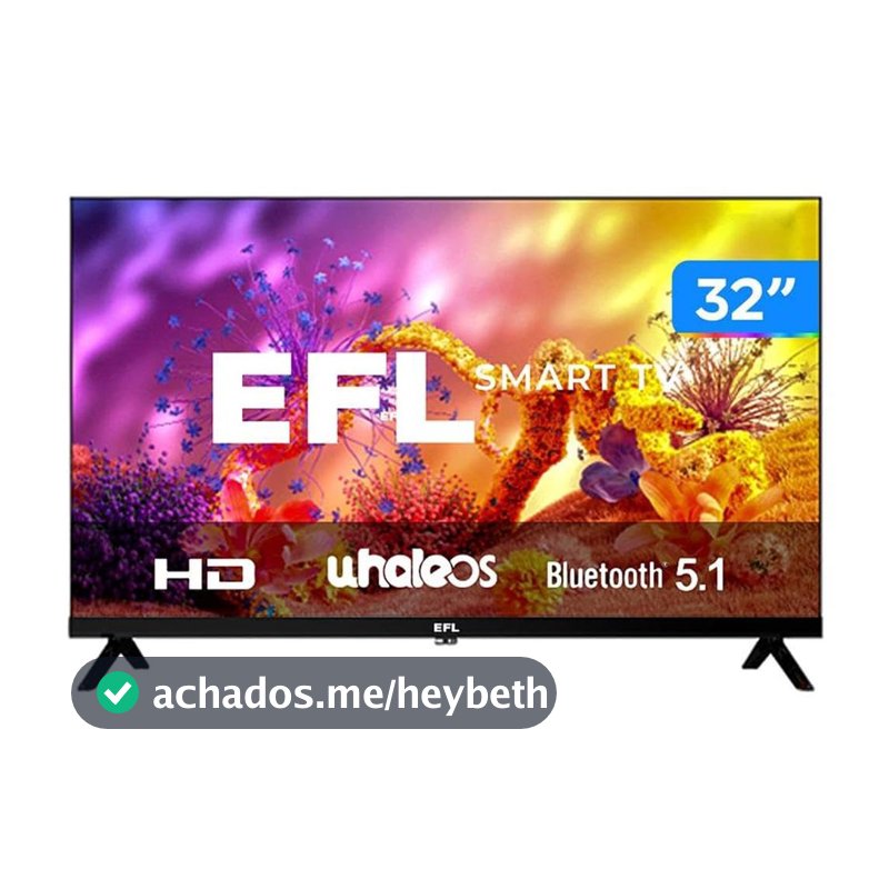 Smart TV 32" HD EFL DLED SX800 32SX800HD 3 HMDI 2 USB