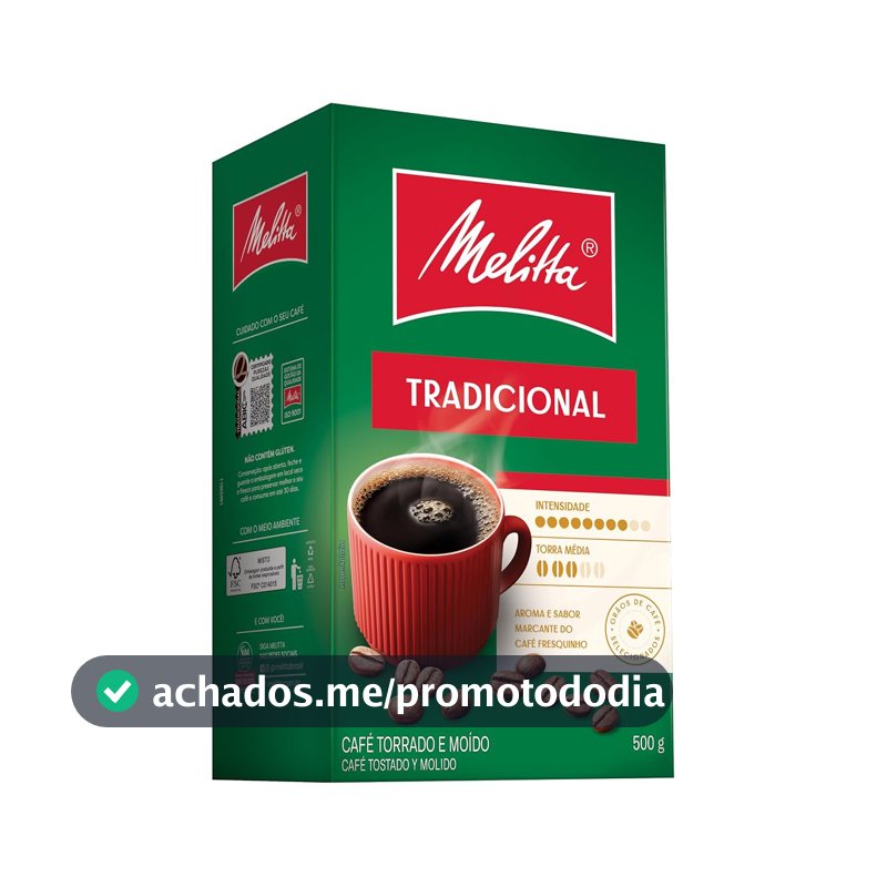 Café Tradicional Melitta Vácuo 500g