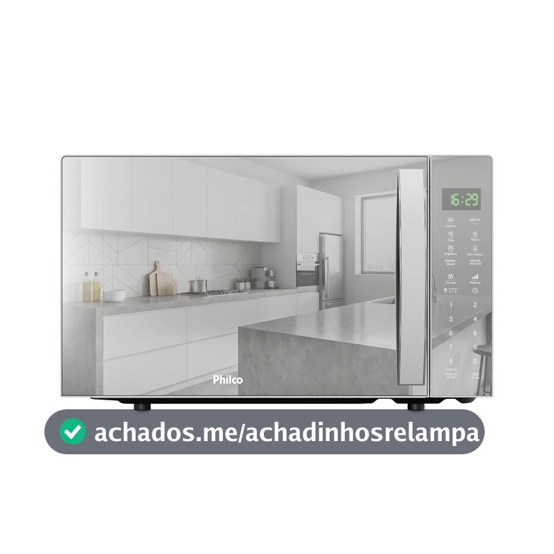 Micro-ondas 28L Philco Pintura Limpa Fácil 1100W PMO31E 127v