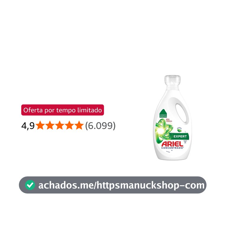 Ariel Sabão Líquido Expert Concentrado 2L