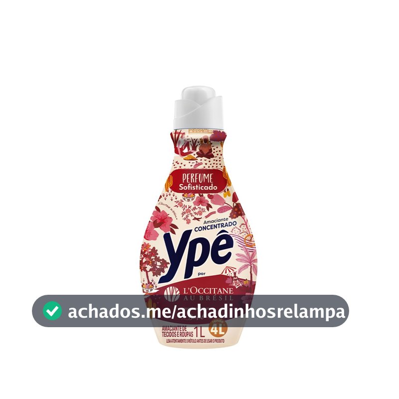 Ypê Amaciante Concentrado, L'OCCITANE au Brésil, Brésil, 1L