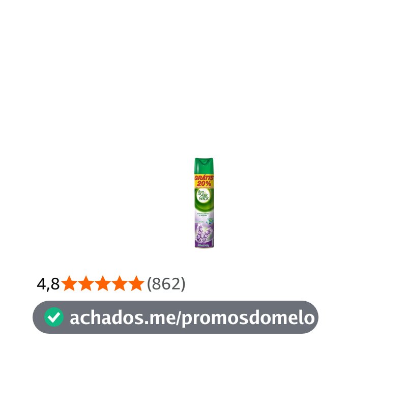 Aromatizador Bom Ar Aerossol Lavanda 432ml Oferta