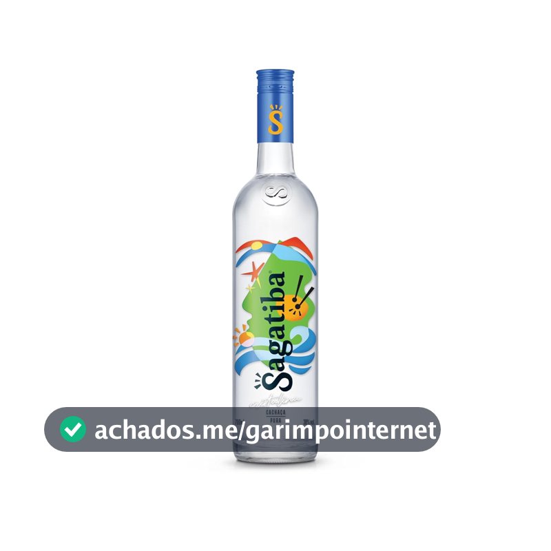 Cachaça Sagatiba Pura 700 Ml
