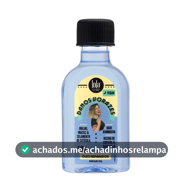 Danos Vorazes Óleo Reparador 50ml , Lola Cosmetics