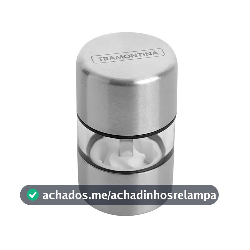 Conjunto Mini Moedores Aco Inox eAcrilico Tramontina