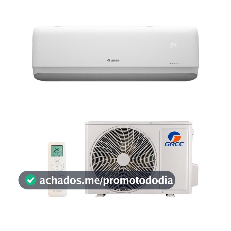 Ar condicionado Split Hi Wall Gree G-Side Auto Inverter 12.000 Btus Frio 220V R-32