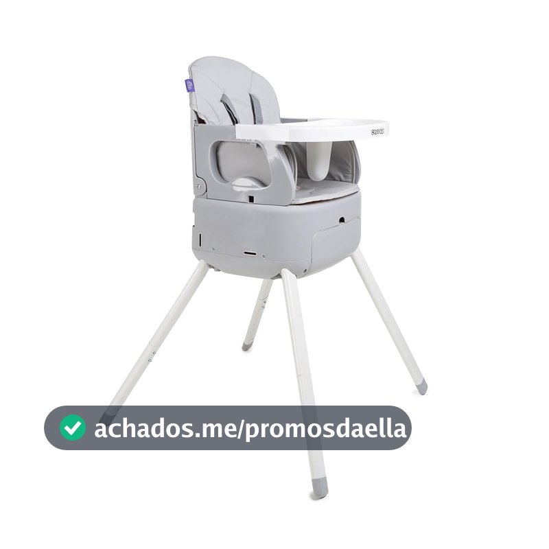 Cadeira de Refeição Cosco Kids, Frutty, Cinza