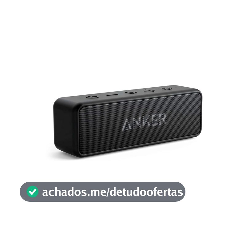 Anker soundcore 2 Caixa de Som Bluetooth Portátil com 12W de Som Estéreo