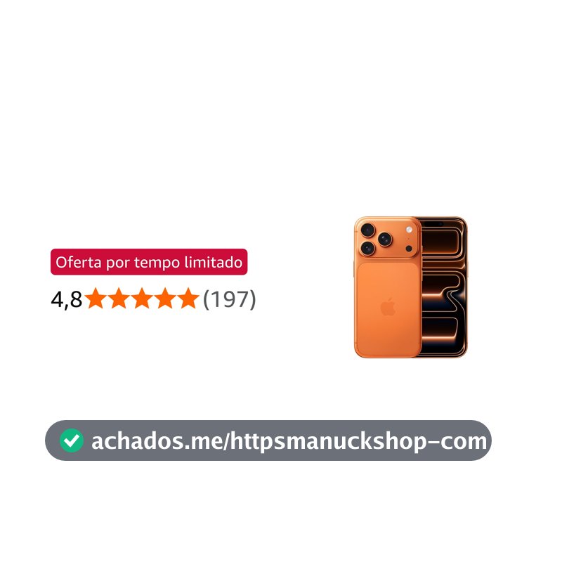 Apple iPhone 17 Pro (256 GB) - Laranja cósmico