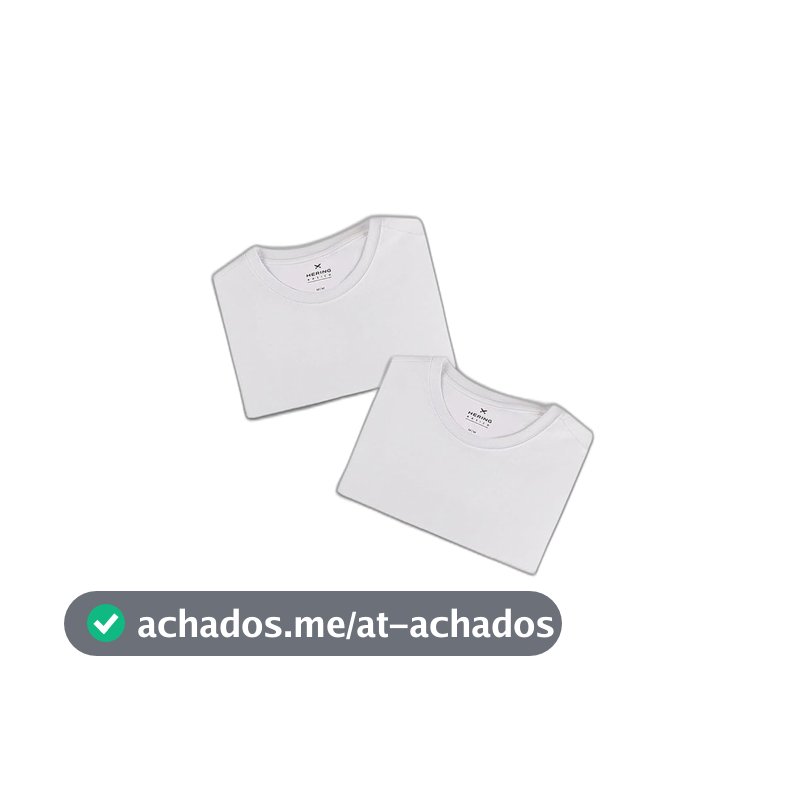 Kit 2 Camisetas Hering Básicas Femininas