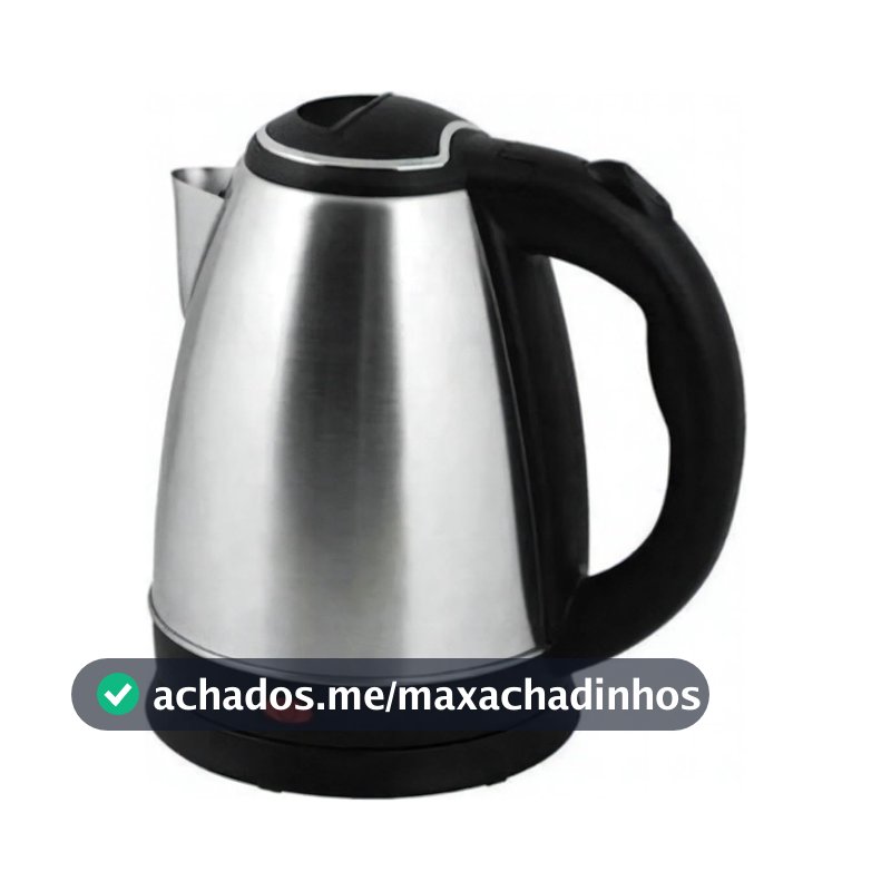 Chaleira Elétrica 1,8l Inox Desligamento Automatico Cor Aço 110v