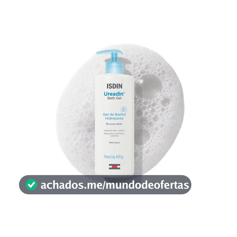 ISDIN Sabonete Líquido Corporal Ureadin Bath Gel - 424g