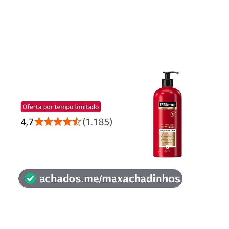 Tresemmé Condicionador Blindagem Antiumidade 650ml