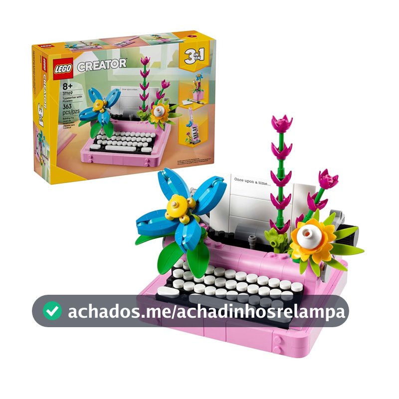 LEGO Creator Máquina de Escrever com Flores 31169