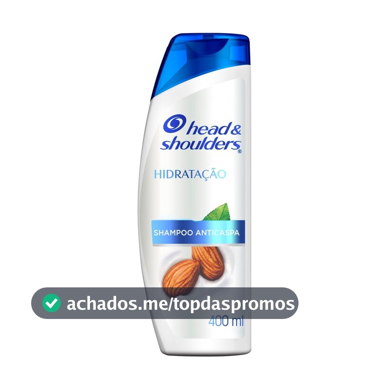 Head & Shoulders Hidratação com Óleo de Amêndoas 400ml