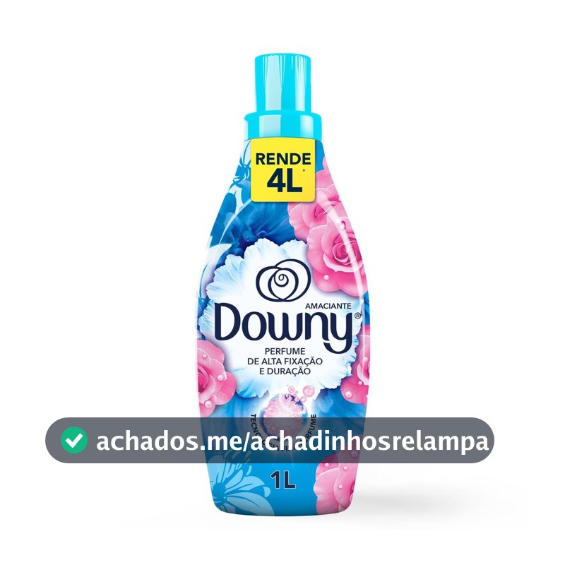 Downy Amaciante Concentrado Brisa de Verão 1L Rende 4L