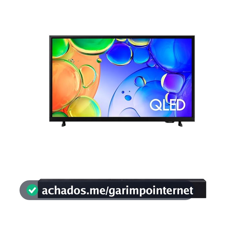 Samsung Combo Smart TV 43" QLED Full HD Q5F + Soundbar HW B400F