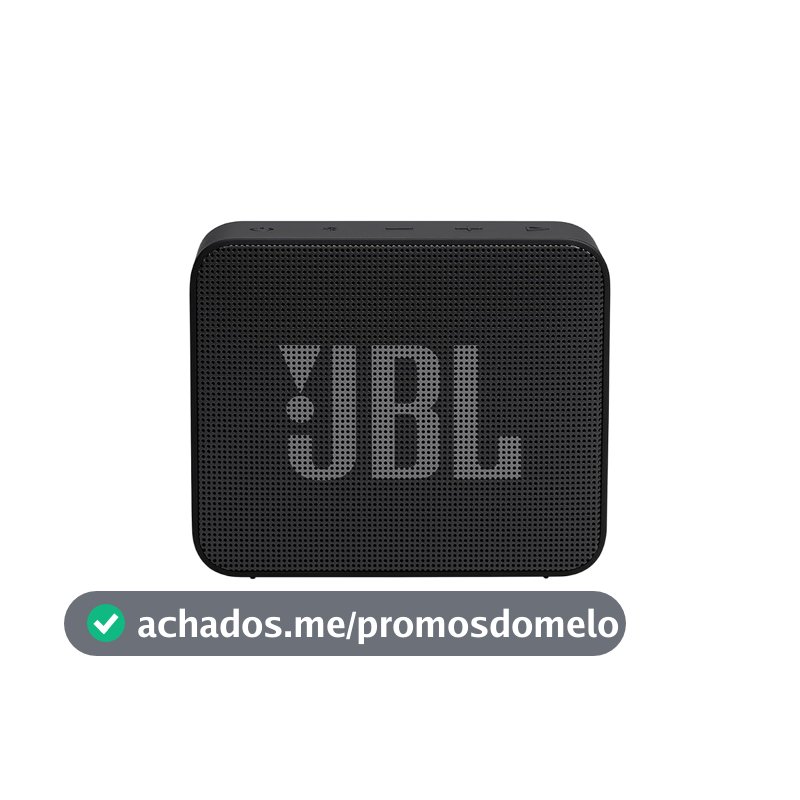 JBL Go Essential 2 Caixa de Som Bluetooth Portátil Preta