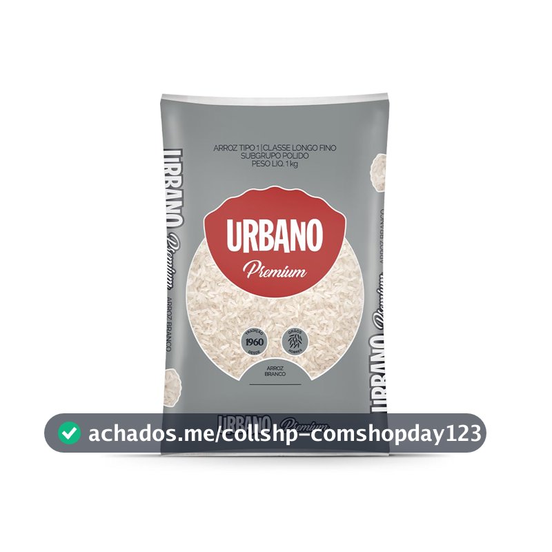 Arroz Branco Urbano, Tipo 1, Premium, 1kg