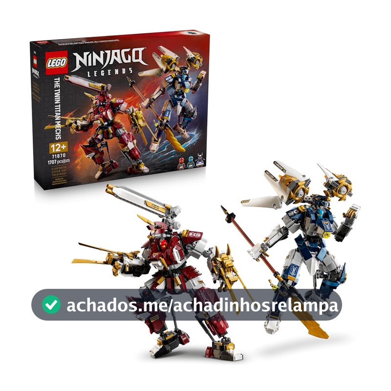LEGO NINJAGO Os Meca Titãs Gêmeos 71870