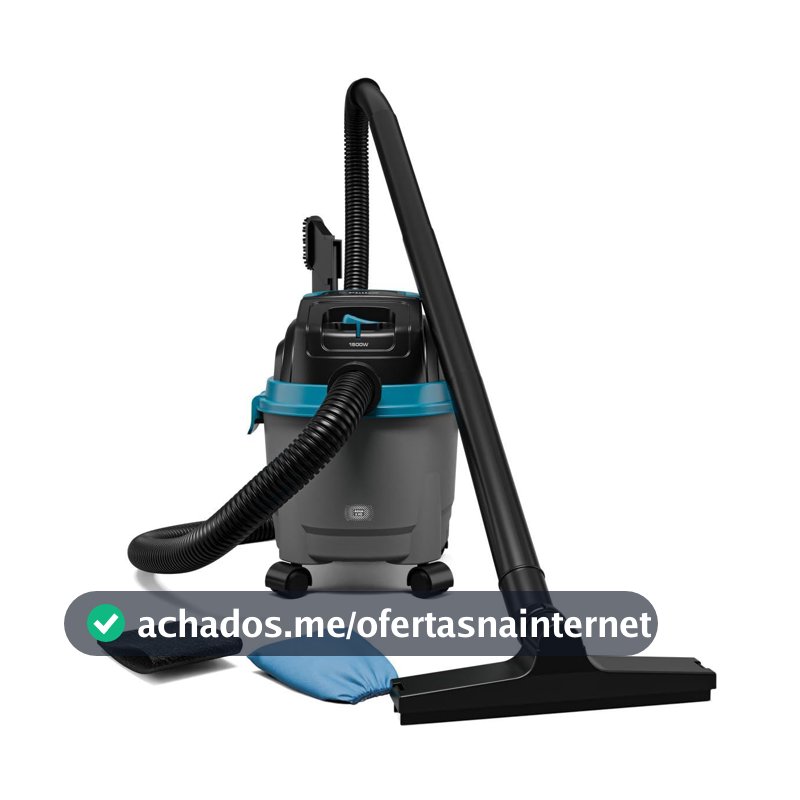 Aspirador de Pó e Água Philco PAS08A Função sopro 6,2L 1500W 220V