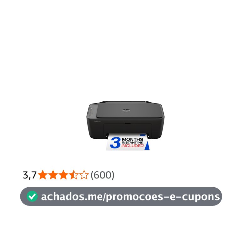 HP DeskJet 2955 Impressora a jato de tinta colorida