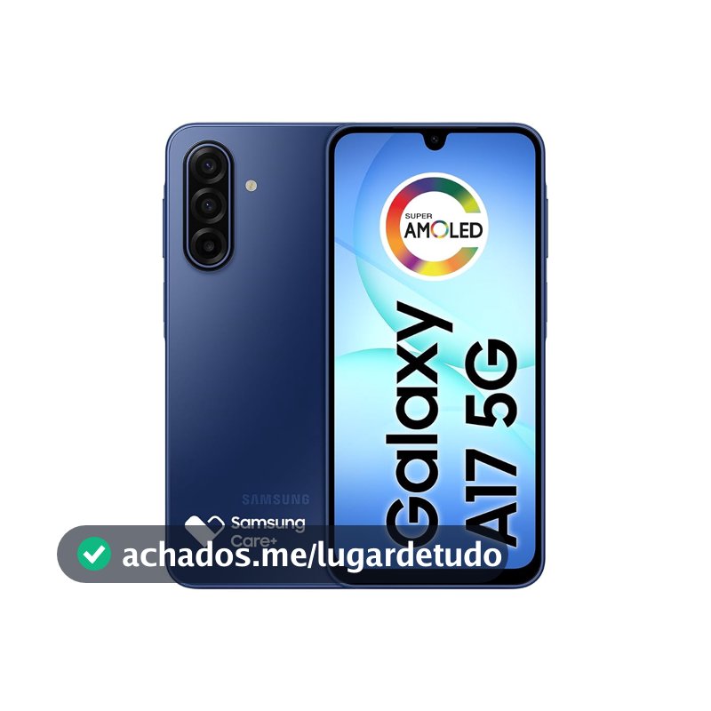 Celular Samsung Galaxy A17 5G, 128GB, 4GB, 50MP Tela 6.7" - Azul