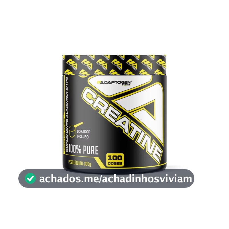 Creatina 100% Pura 300g - Adaptogen Science