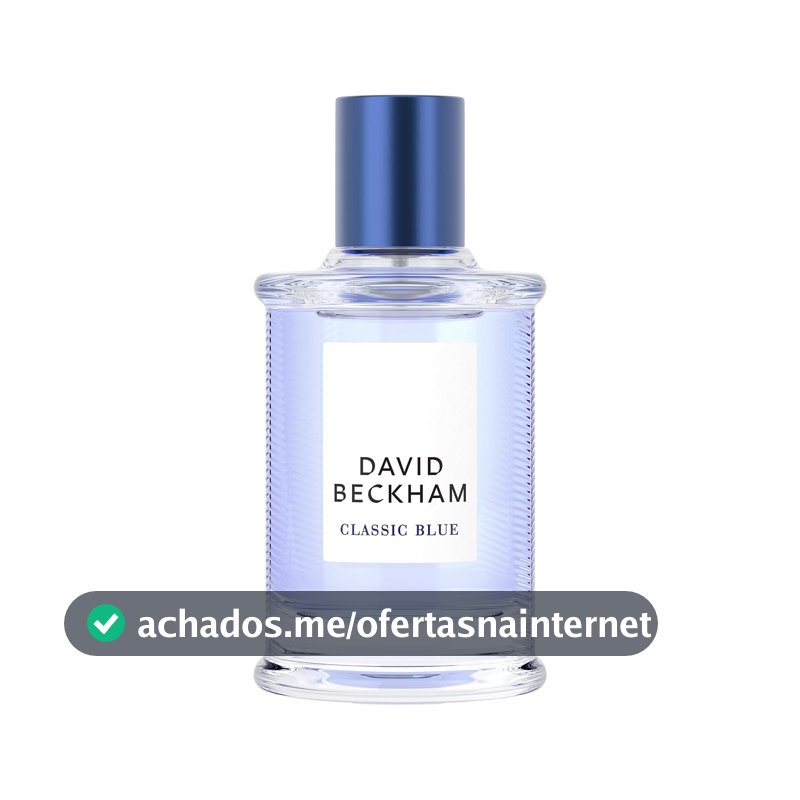 David Beckham Perfume Classic Blue Eau de Toilette Masculino 50ml