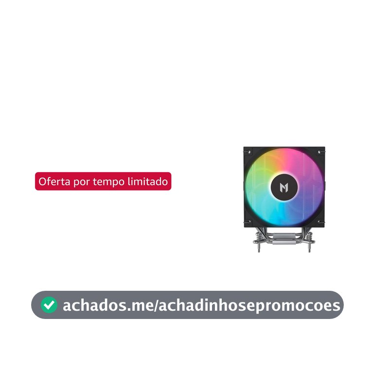 Air Cooler Mach1 Artic, Argb, Amd e Intel, 120mm, Preto - A40