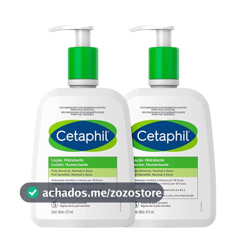 Kit Cetaphil Loção Hidratante Corporal e Facial (2 Unidades)