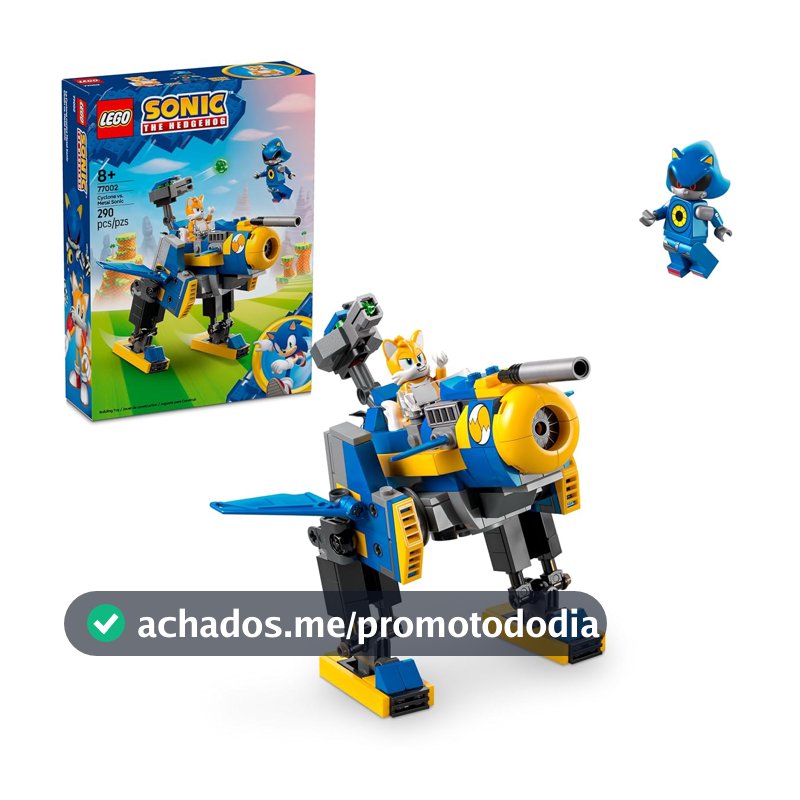 LEGO Sonic Cyclone vs. Metal Sonic 77002 (290 Peças)